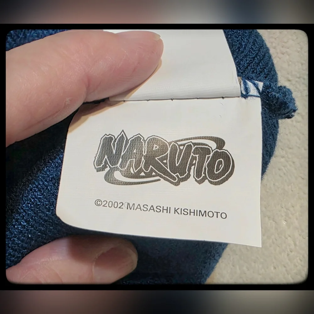 New Vintage - Naruto Blue Knit Anime Beanie Youth/Kids